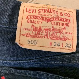 Men's Black Levi's